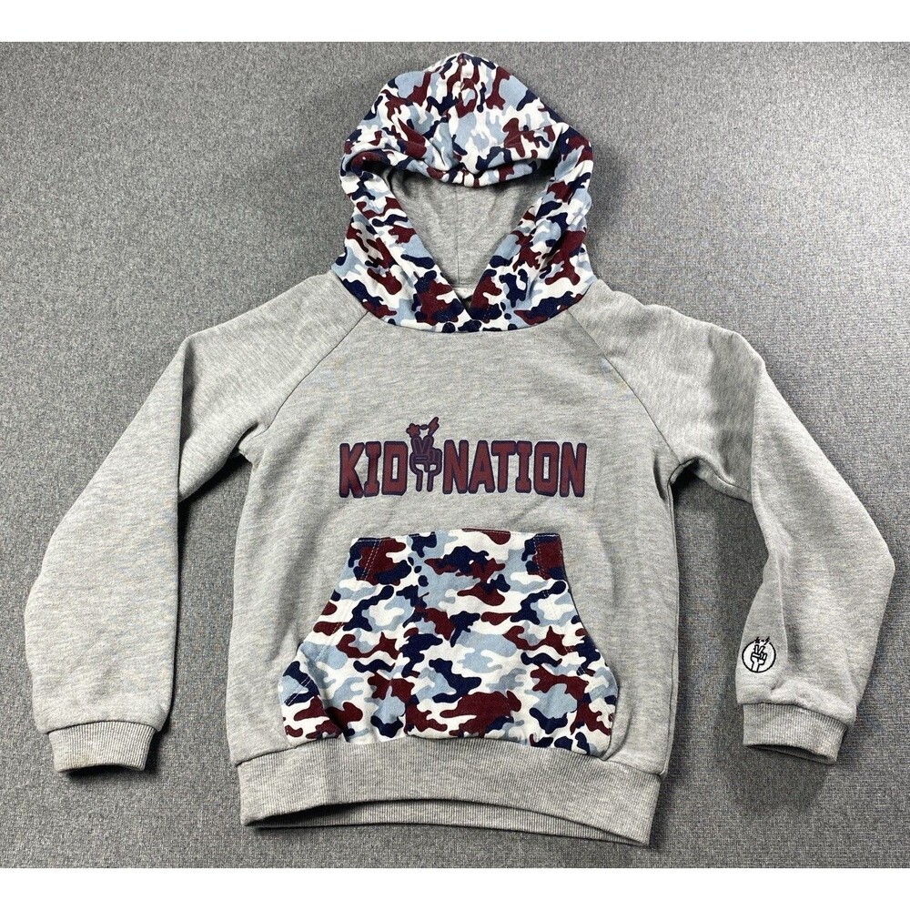 Kid Nation Boys Hoodie Size XS/4
